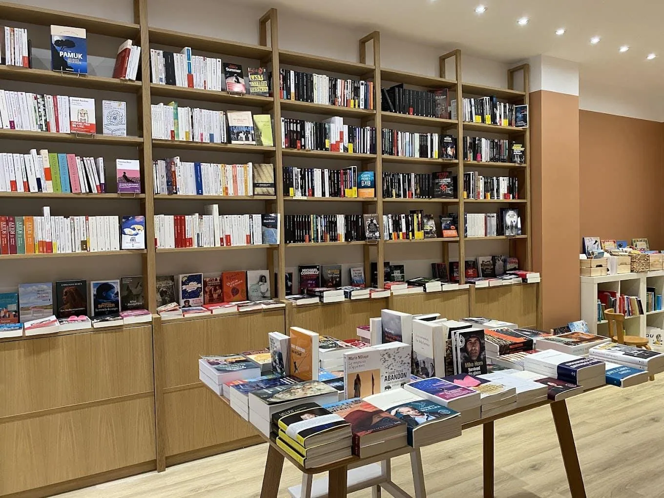 Mural de librairie